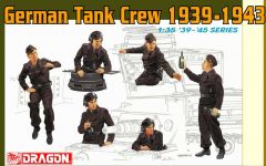 Миниатюра Dragon 1/35 German PANZER IV  CREW 1939-1943