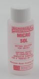 химия MICROSCALE- Micro Sol (setting solution for decals) softens decals to conform to irregular surfaces ror a painted on look
