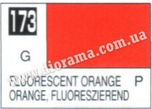 Mr.COLOR Краска C173 Флуоресцентный  Оранжевый (глянец)