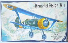 Самолет AVIS 1/72 Henschel Hs-123 B-1