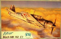 Самолет AZUR 1/72 Bloch MB 152.C1