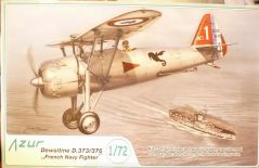 Самолет AZUR 1/72 Dewoitine D 373/376