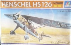 Самолет Italeri 1/72 Henschel HS-126