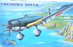 Самолет Vallom 1/72 Yokosuka D3Y1-K