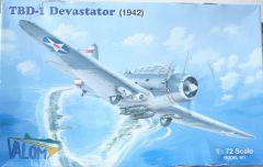 Самолет Vallom 1/72 TBD-1 Devastator (1942)