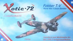 Самолет Xotic 1/72 Fokker T-V