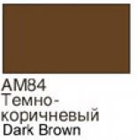 ХоМа краска акрил №84 Темно- коричневый  (мат)