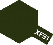 Tamiya Краска акрил ХF-51 хаки драб серый (10мл)