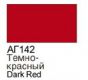 ХоМа краска акрил №142 Темно-красный (глянец)