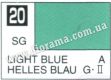 Mr.COLOR Краска C020 Голубой счетлый (полуматовый)
